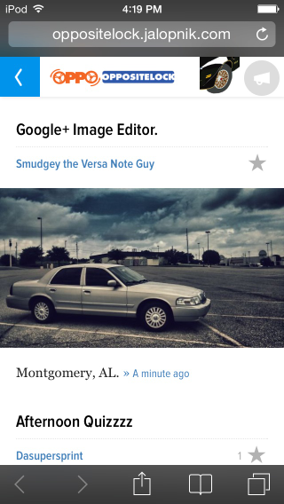Illustration for article titled Mobile format is horrible!